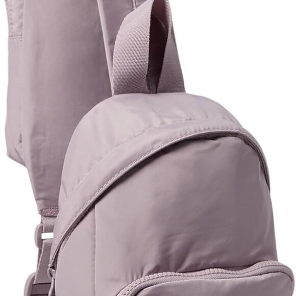 adidas Essentials 2 Sling Crossbody Bag Fig Purple/Black, One Size NWOT - Picture 3 of 7